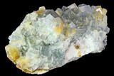 Green Fluorite Crystal Cluster - Mongolia #100743-1